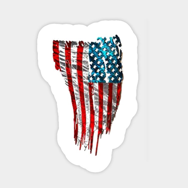 America Sticker by T-Shirt King